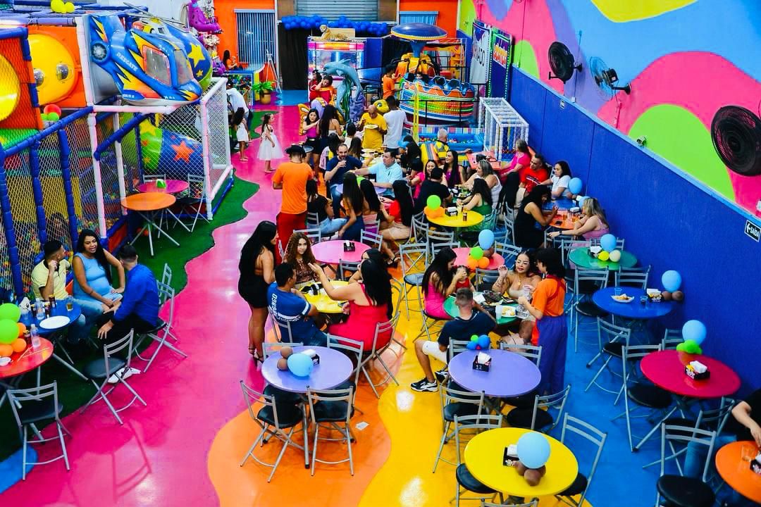 Salão principal Encanto Festas